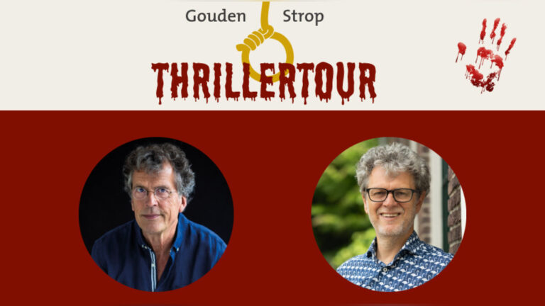 Gouden strop thrillertour: twee topauteurs, één spannende middag vol verhalen — lezing in Veghel
