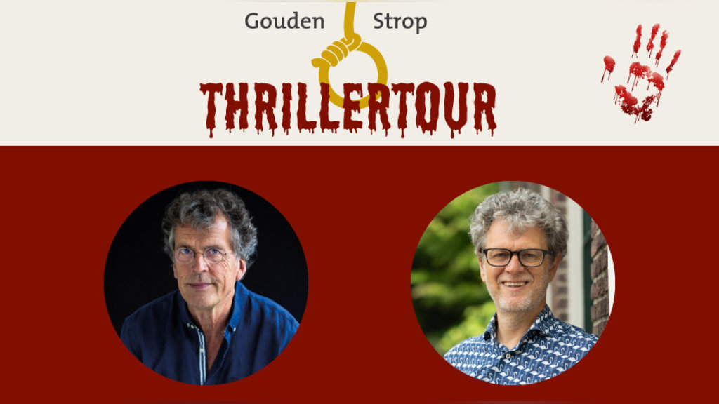 Gouden strop thrillertour: twee topauteurs, één spannende middag vol verhalen in Veghel